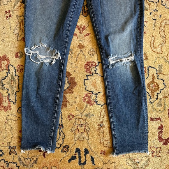 Mother Denim The Looker Ankle Fray Jeans - Picture 4 of 9